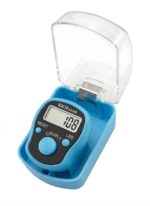 Digital Finger Ring Tally Counter with LCD Display, LED Light, Reset Button(Pack of 1) (Sky Blue) - Image 3