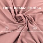 Instant Chiffon Hijab with Tie Back Under Cap Solid Color Soft Chiffon Scarf With Hijab Inner Caps For Muslim Women - Image 5