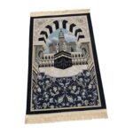 Prayer Rug Thick Traditional Eid Ramadan Mat for Kids Men Women Ramadan Gift 70x110cm Building - Image 3