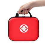 Hard Shell First Aid Storage Case, EVA Medical Organizer Box with Zipper & Mesh Pocket, Shockproof Travel Emergency Kit Bag for Home, Car & Office (Big) - Image 6