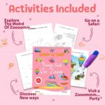 Reusable Magic Water Coloring Book For Kids, Educational Fun Time for Kids, Mess-Free Art with Quick Dry Technology (Vehicles Theme | 4 Reusable Coloring & Activity Boards | 1 Refillable Water Pen) - Image 7