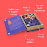 Educational Toys for Kids - The Ramayan 25 Pcs Jigsaw Puzzles Ages 3+ | Cultural Interactive Learning with App - Image 3