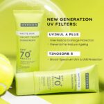 Hyphen Matte Max Velvet Touch Sunscreen Spf 70+ Pa++++|Sun Protection|Sun Shield|Moisturizes And Soothes Skin|12 Hrs Uva-Uvb Protection|Sunscreen Spf No White Cast, Combination & All Skin Types-30G - Image 5