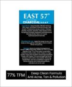 EAST 57TH Activated Charcoal Soaps, Each Soap 125 g, (Pack of 4 Soaps) - Image 3