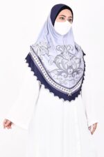 Malaysian Makhna Hijab for Women | Elegant Printed Headscarf | Soft & Breathable Fabric | Stylish Hijab for Office, Prayer & Casual Outfits - Image 3