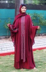 Nida fabric Free Size Muslim Burqa/Abaya & Burkha Dress for Muslim women and Girl's (F02-Burkha) - Image 3