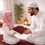 FAF Custom Baby Janamaz Prayer Mat | Customize Kids Islamic Prayer Rug for Boy & Girl (1 to 10) | Soft Thick Namaz Mat, Portable Travel Janemaaz | Mussalla for Home, Mosque, Hajj & Umrah (Brown) - Image 10