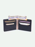 ZOUK Pulse Billfold Men’s Wallet | Bifold | Slim Card Holder | Purse for Men with Coin Pocket | Stylish Men’s Wallet | Daily Use | Vegan Leather | Blaze Inferno - Image 7