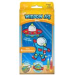 Imagimake DIY Window Art Space | Glass Painting Kit | Art & Craft Kit for Boys | Birthday Return Gift for Kids 6-12, Multicolour - Image 6