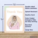 ASL Sign Language Flash Cards The Basics - Image 5