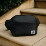 COUNSELOR Waist Bag, Crossbody Bag for Women with Adjustable Strap, Zipper Pocket, Polyester, Multipurpose, Zipper Closure for Travel, Hiking, Camping, Outdoor Sports AVELIN (Black) - Image 5