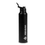 Nivia Dominator Stainless Steel Water Bottle 750ML With Sipper, Durable, Leak-Proof, Easy Grip, Easy-to-Clean, Odour-Free Bottle with Secure Cap For School, Travel, Gym & Work (Black) - Image 6