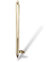 Warcraft Nauticals Germany Heavy Brass Divider Pencil Compass with Cover, 8"Inch(40cm Circle) Great German Item for Marine Navigation Geometry, Woodworking Tool, Teacher Tool Math Compass Drawing Tool - Image 5