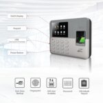 ZKTeco LX50 Biometric Fingerprint Time Attendance Clock | Plug & Use Fingerprint Attendance System |No Monthly Fees | Employee Check-in Recorder with Built-in SSR Excel Software - Image 5