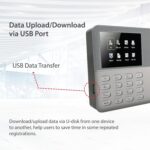 ZKTeco LX50 Biometric Fingerprint Time Attendance Clock | Plug & Use Fingerprint Attendance System |No Monthly Fees | Employee Check-in Recorder with Built-in SSR Excel Software - Image 6
