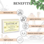 Hasthkar Handmades Glycerine Natural Camel Milk Soap Bathing Bar, For Skin Moisturisation, Ideal For All Skin Types 125gm Men & Women Pack Of 4 - Image 5