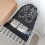 Portable Travel Shoe Storage Bags Dustproof Drawstring Shoes Bags with Transparent Slot Waterproof Packing Organizers for Women Men (6 Pcs) - Image 3