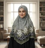 Women's Store Women’s Muslim Hijab Printed Headscarf | Soft Breathable Modest Wear Scarf for Daily, Prayer & Occasion Use,HIJAB 10 YEAR TO 23 YEAR GIRL WEAR - Image 3