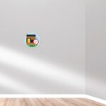 woopme ® Muslim Islamic Qibla Compass Arrow Praying Sticker for Wall Floor Prayer Room Bedroom Living Room Home House Vinyl Printed Stickers L x H 20 x 20 Cms - Image 4