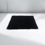 Achleshwar Pooja Aasan | Black Woolen Handcrafted Sitting Mat | Comfortable Prayer & Meditation Mat for Mandir Use | Soft & Durable Fabric | Black | 23 x 30 Inch (Pack of 1) - Image 3