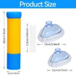 1Set New Anti-Choking Rescue Kit – Manual Suction Device for Children and Adults, Dual Mask Emergency Airway Tool, Lightweight, Non-Toxic, Ideal for Home, Car, School - Image 3