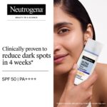 Neutrogena Ultrasheer Age Shield Fluid Sunscreen SPF 50+ PA++++ | Reduces dark spots & Uneven skin tone | No white cast | Lightweight non-greasy formula | Shields from UVA, UVB, Visible Light & Blue Light | 40gm - Image 4
