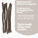 RBLISS CG Olive Herbal Miswak Natural Toothbrush Sticks | Datun/Zaitoon/Eco Friendly Chewing Sticks | Healthy Manual Toothbrush | Pack of 3 Stick - Image 4