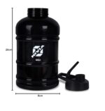 Nivia Giga Gallon Water Bottle, 1.8 Litres water Bottle for gym, for sports, water bottle for gym, gym bottle for boys & girls, gallon bottle, 100% BPA Free bottle, Material Polypropylene, Black - Image 6