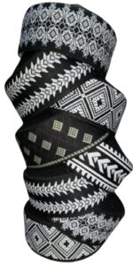 RBLISS CG Men's Cotton Namaz Topi Skull Kufi Cap for Muslim | Multicolor & Multidesigned Kufi| Free Size | Pack of 4 - Image 7