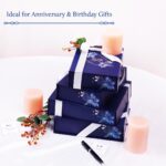 Blue Nectar Luxe Earth Gift Box for Women & Men | Premium Skincare with Bakuchi Serum, Kumkumadi Scrub, Honey Face Wash, Saffron Cream & Green Tea Lotion | Gift Set for All Occasions | Pack of 5 - Image 6