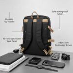 ProArch Atlas Laptop Backpack for Men & Women | Waterproof Travel Backpack | Stylish Office Bag for 15.6 Inch Laptop, College, Business, Casual & Outdoor Use - Image 5