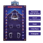 Adult Educational Interactive Prayer Mat-Islamic Gifts Muslim Purple - Image 5