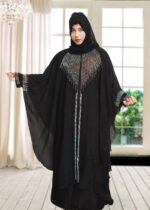 Nida fabric Free Size Muslim Burqa/Abaya & Burkha Dress for Muslim women and Girl's (F01-Burkha) - Image 3