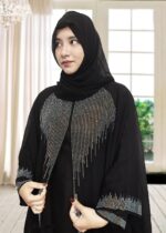 Nida fabric Free Size Muslim Burqa/Abaya & Burkha Dress for Muslim women and Girl's (F01-Burkha) - Image 4