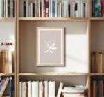 FRAME Bazaar Islamic Muhammad S.A.V Beige | Muhammad S.A.V Arabic Calligraphy in Beige for Timeless Islamic Home Decor | Framed Wall Art Posters 12 x 16 Inch, Natural Brown - Image 4