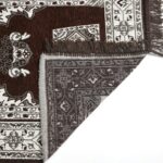 Premium Velvet Namaz Mat with Masjid Design 27X50 inches | Soft & Thick Prayer Rug | Anti-Slip Islamic Spiritual Janamaz | Musallah for Daily Salah, Home, Mosque (Coffee - Beige) - Image 5