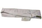 Weinbux Ahram Washable Three Pockets Belt Multipurpose Pouch for Travel | Multi-Utility Waist Pack | Adjustable | Whie | Free Size - Image 3