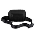 KUKLAR Travel Waist Bag Money Organizer Waterproof Mobile Pouch with Multi-Compartments Portable Cosmetic & Passport Pouch for Men & Women(Black) - Image 5