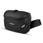 KUKLAR Travel Waist Bag Money Organizer Waterproof Mobile Pouch with Multi-Compartments Portable Cosmetic & Passport Pouch for Men & Women(Black) - Image 6