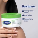 Cetaphil Moisturising Cream 100 g for Dry & Sensitive Skin | 48H Hydration with Almond Oil, Niacinamide & Panthenol | Rich Fragrance and Paraben Free Moisturiser, Prevents Moisture Loss & Repairs Skin Barrier | Dermatologist Recommended - Image 10