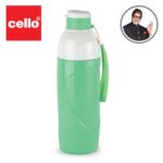 CELLO Puro Funtron 900 | Plastic Water Bottle | Easy Carry Wrist Belt | Keeping Content Cold for Long | 730ml, Pastel Green - Image 6