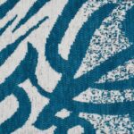 Premium Velvet Islamic Prayer Mat, Teal, Arabic Calligraphy Design, Anti-Slip Base, 27x50 Inches, for Home, Mosque & Travel (Aqua) - Image 4