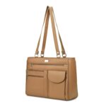 K London Ladies Leather Handbag|Women's Handbag in Soft Leather - Womens Designer Shoulder Hand Bag – Medium Practical Size - Image 8