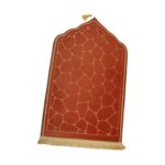 Islamic Muslim Prayer Rug Flannel Carpet Soft 25.5X45Inch for Kids Men Women Style Q|Home & Garden|Rugs & Carpets|Door Mats & Floor Mats - Image 5