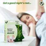 Bamboo Vinegar Detox Foot Pads, Deep Cleansing Foot Patch for Toxin Removal & Relaxation, Overnight Foot Detox Pads, Natural Bamboo Vinegar Foot Care for Stress Relief & Refreshing Sleep (White, 10Pad, Pack of 1) - Image 4