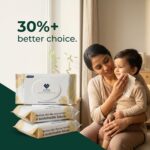 Bamboo Wet Wipes | 72 Wipes | 99.9% Water-Based | Alcohol-Free | Gentle on Skin | Biodegradable | Safe for Baby & Adult Use - Image 4