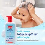 LuvLap Milky Soft Baby Shampoo - 600ml, Tear Free Formula, Ph 5.5,With Milk Protein, Vitamin E & Coconut Oil, Shea Butter & Chamomile, Soft & Shiny Hair, No Paraben, Dermatologically Tested - Image 6