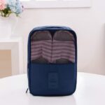 Styleys Waterproof Shoe Bag/Shoe Pouch For Travelling/Storage (Navy Blue) - S1095 - Image 3