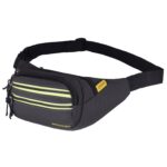 Wildhorn Crossbody Sling Bag for Men | Compact Waist & Chest Bag | Water-Resistant Travel Fanny Pack with Adjustable Strap for Daily Use, Hiking & Outdoor Activities (Grey) - Image 5