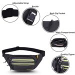 Wildhorn Crossbody Sling Bag for Men | Compact Waist & Chest Bag | Water-Resistant Travel Fanny Pack with Adjustable Strap for Daily Use, Hiking & Outdoor Activities (Grey) - Image 7